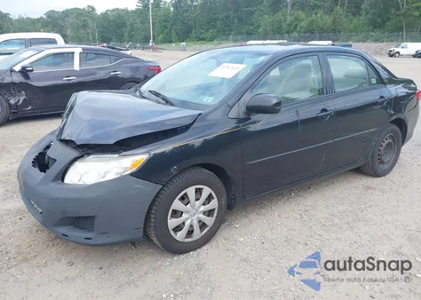 2010 Toyota Corolla Le z USA, uszkodzony, nr VIN JTDBU4EEXAJ077219